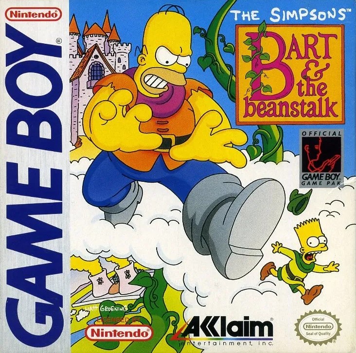The Simpsons - Bart and the Beanstalk - [Game Boy]