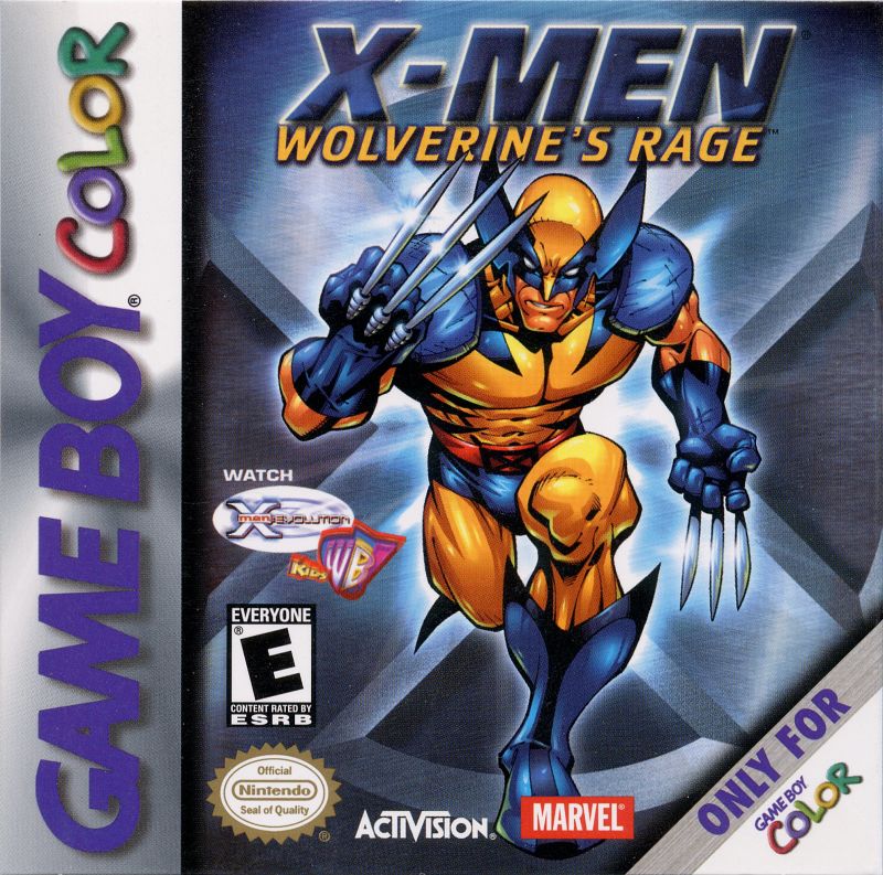 X-Men Wolverines Rage - [Game Boy Color]