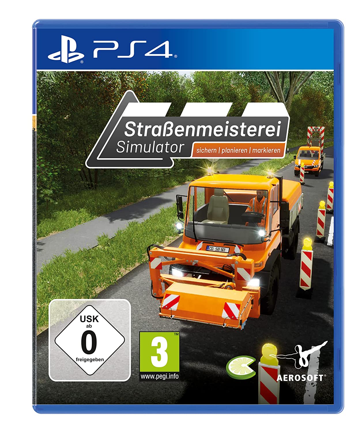 Straßenmeisterei Simulator - [PS4]