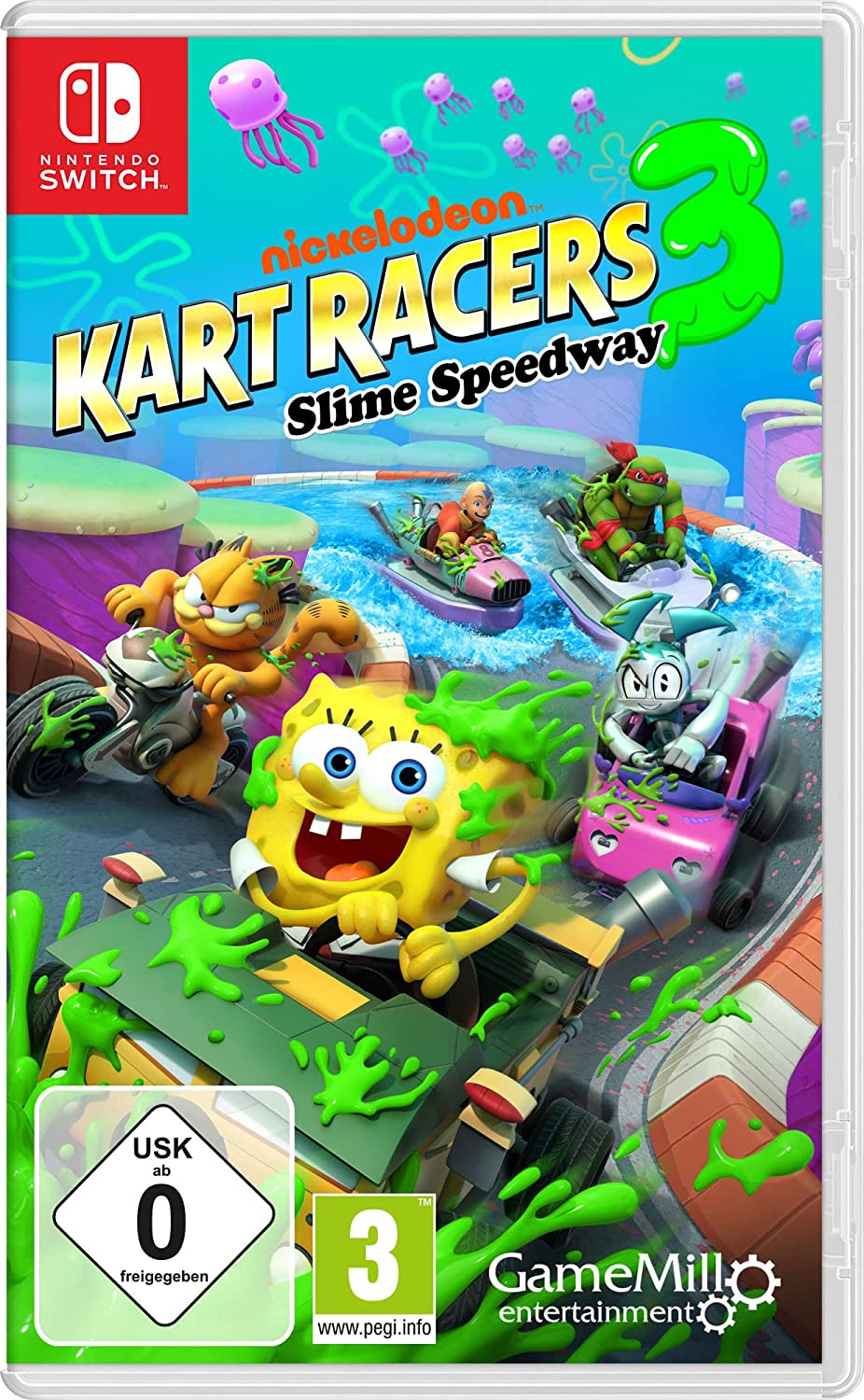 Nickelodeon Kart Racers 3 - Slime Speedway - [Nintendo Switch]