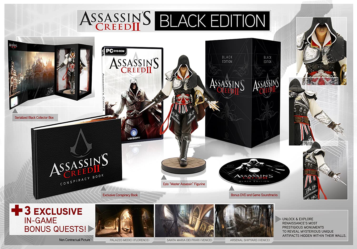 Assassin's Creed II - Black Edition - [Xbox 360]