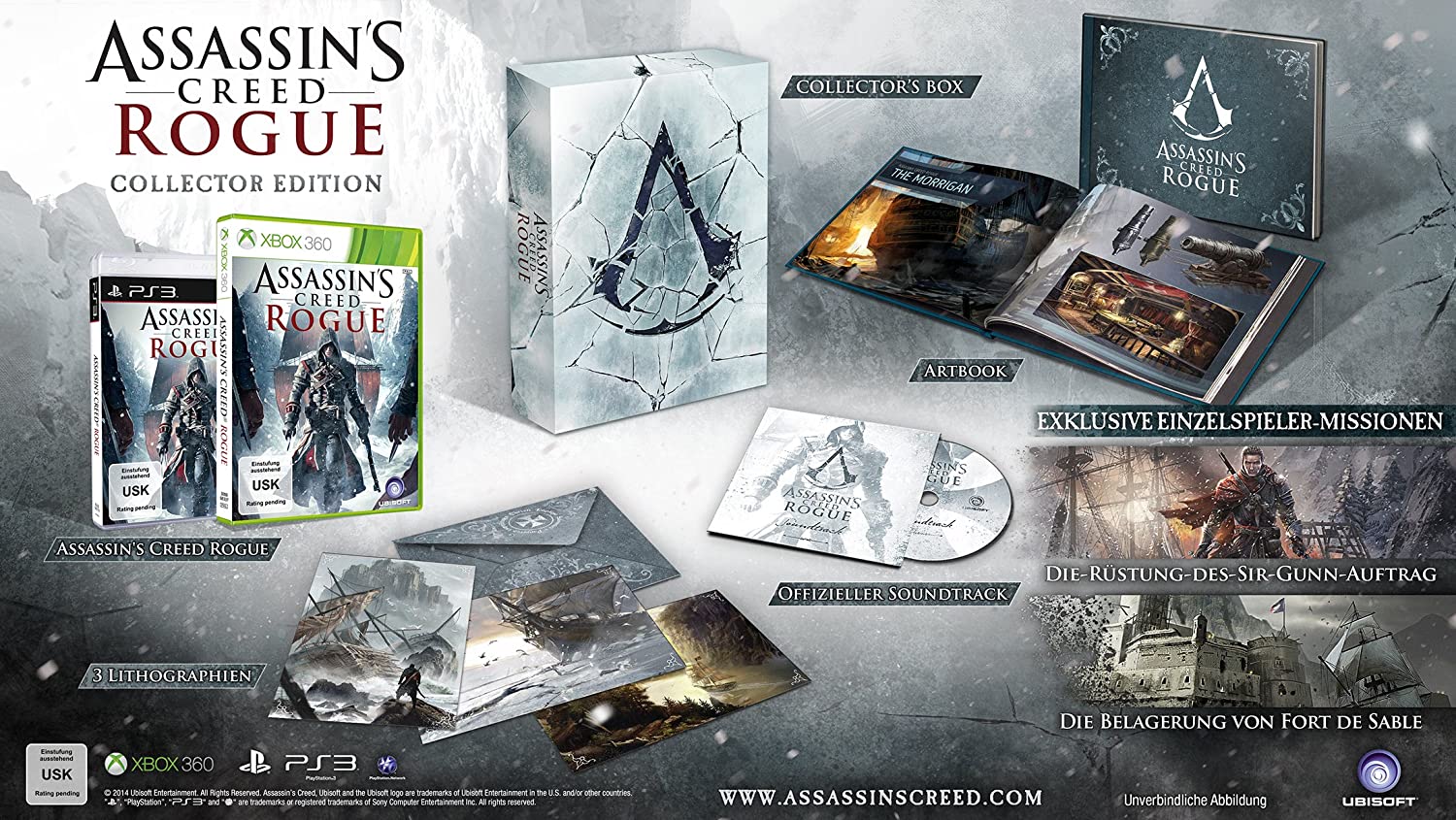 Assassin's Creed Rogue - Collector's Edition - [Xbox 360]