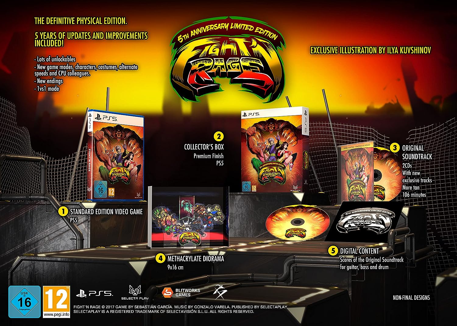 Fight'n Rage: 5 Limited Edition - [PS5]