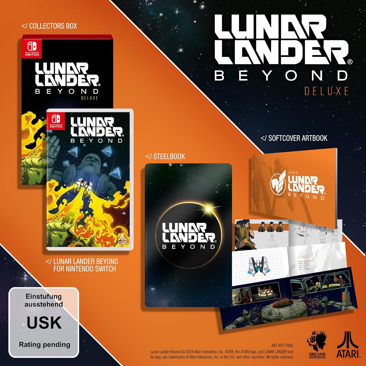 Lunar Lander Beyond - Deluxe - [Nintendo Switch]