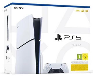 PS5 Slim Konsole - 1TB - (Disc Edition) inkl. PS5 Wireless Controller - Weiß